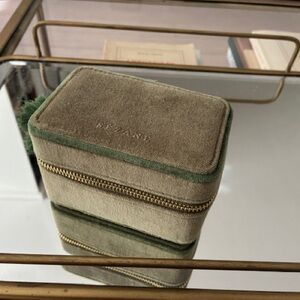 Sezane Velvet Jewlry box - never used